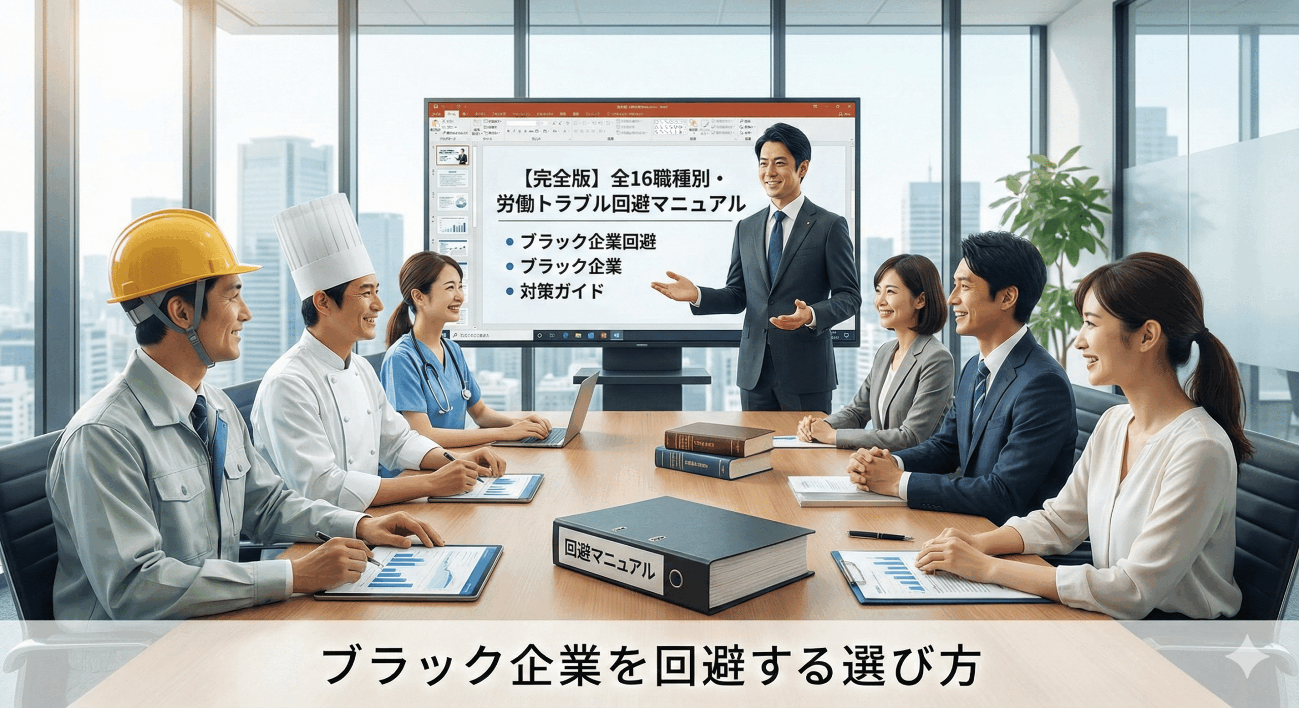 【完全版】全16職種別・労働トラブル回避マニュアル